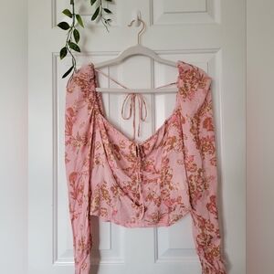 NWT Free People Pink Blouse